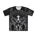 Christian Faith Graphic Tee — "Redeemed" All-Over Print
