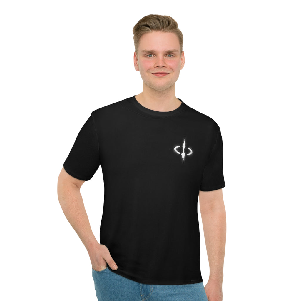 Don’t Stop Even in the Dark – Men's Graphic Loose T-Shirt