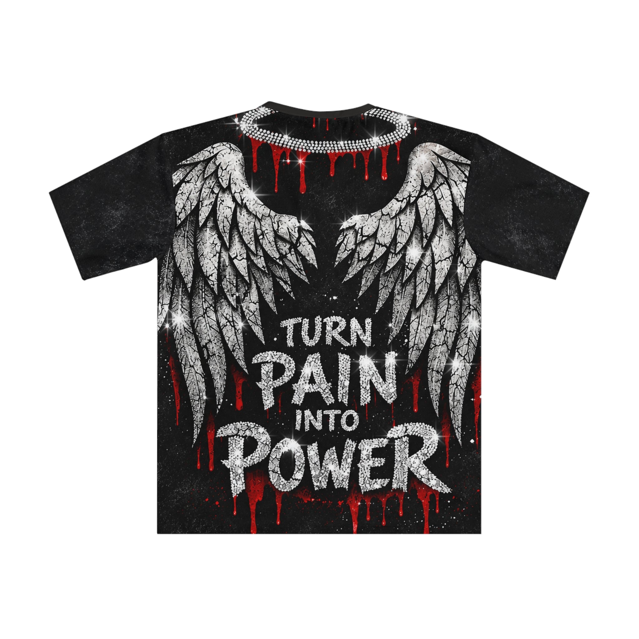 Pain Built Me T-Shirt — Turn Pain Into Power Graphic Tee